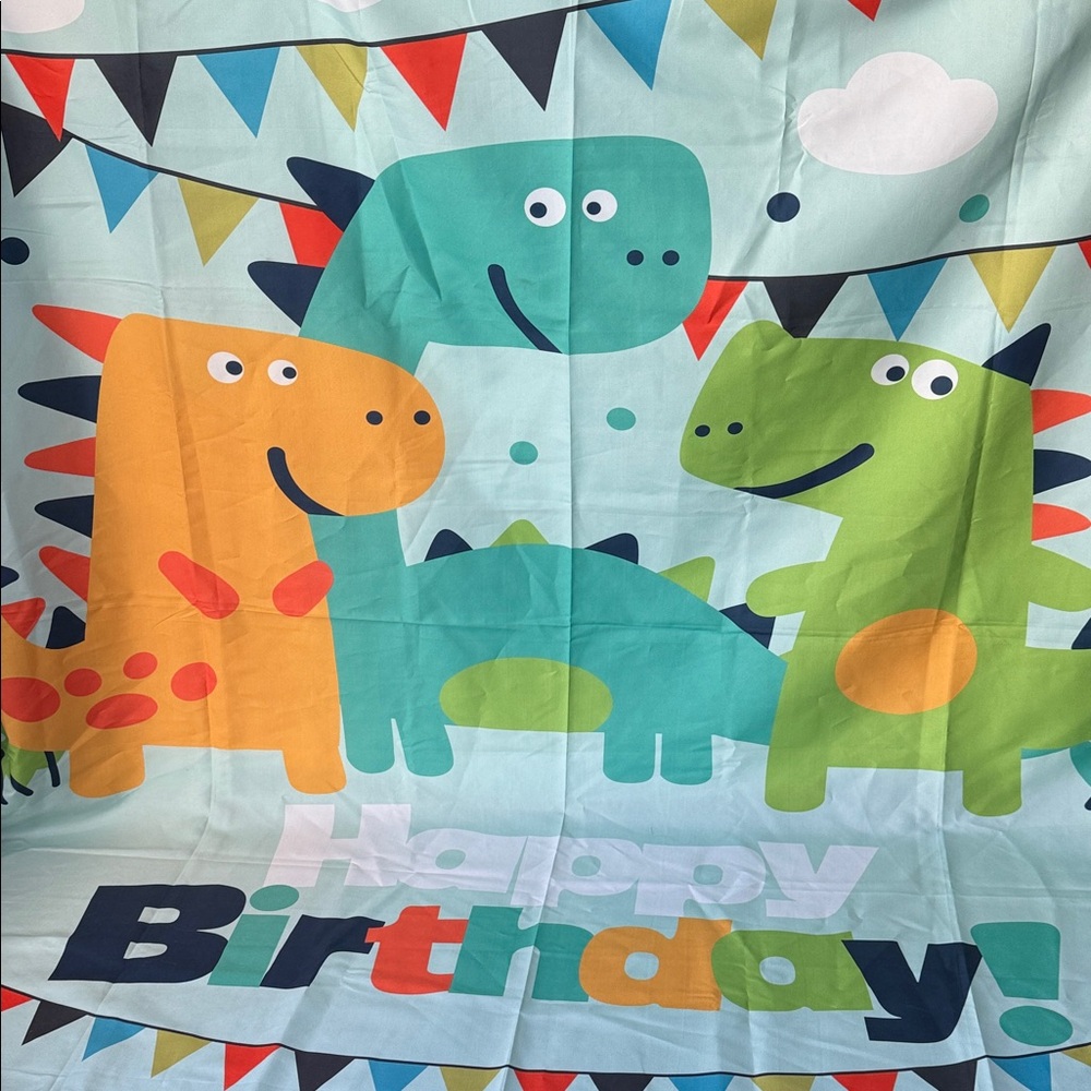 Dinosaur Birthday Party Banner
